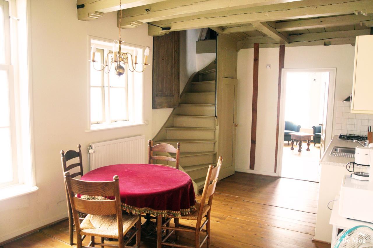 Cafe Restaurant Hotel De Mug Middelburg Eksteriør billede