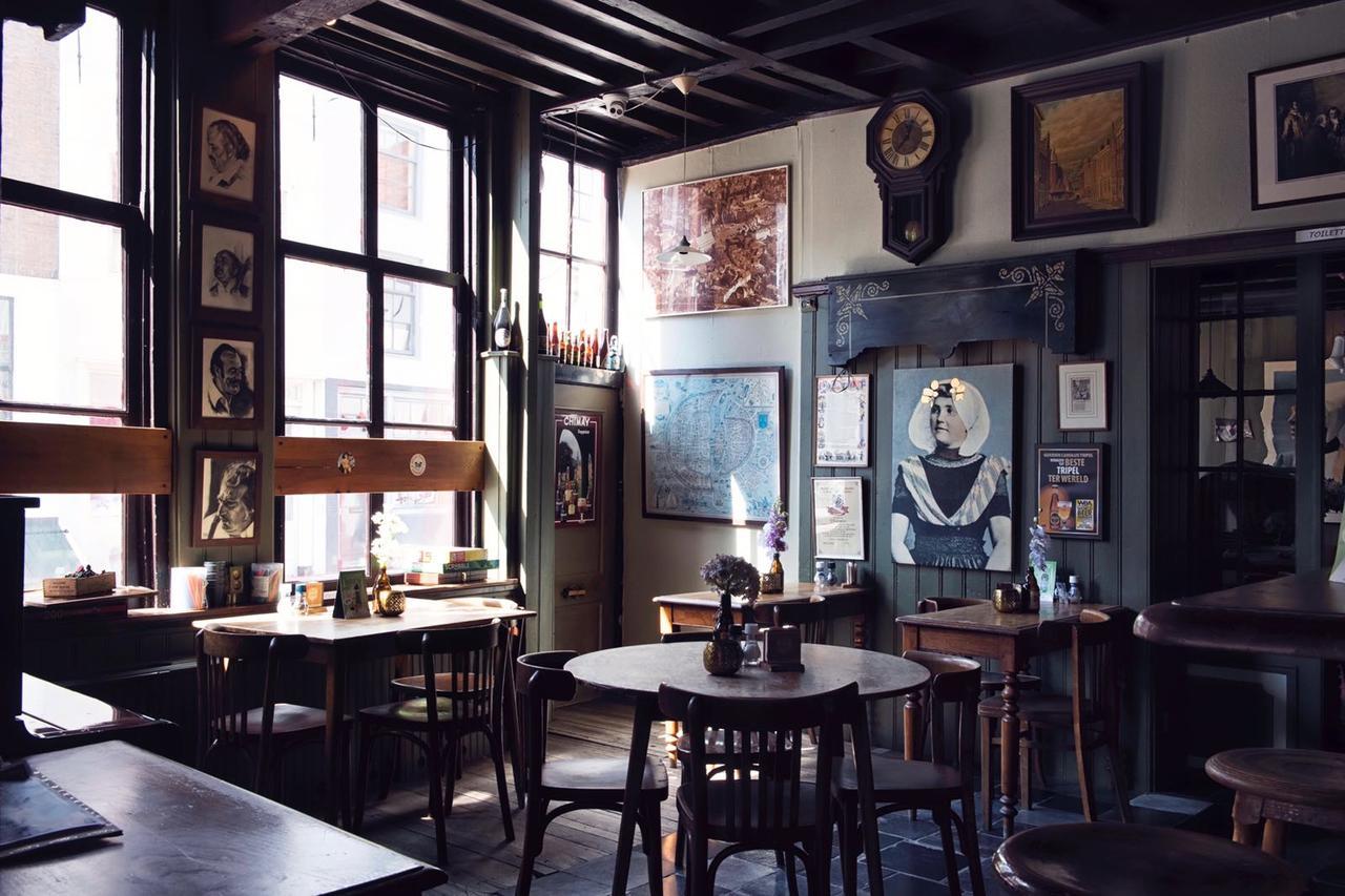Cafe Restaurant Hotel De Mug Middelburg Eksteriør billede